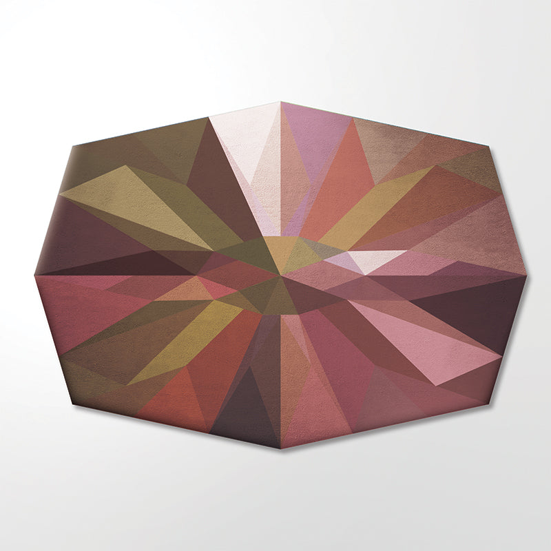 'Adorn _ Sunset' - Hand tufted, Wool & Bamboo Silk Rug