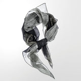 Silk Scarf - Midnight Ficus