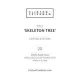 Silk Scarf - Skeleton Tree